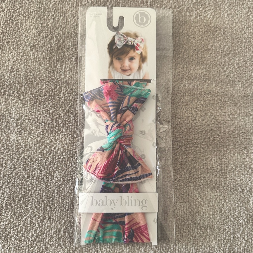 Baby Bling Bows Headband: Brand New
